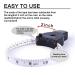 3PCS Automatic Telescopic Body Measure Tape with Lock Pin and Push-Button Retract - 60 inch Measuring Tape for Weight Loss, Muscle Gain, Tailoring, Sewing and More - Buy Online on GoSupps.com