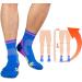 2023 Upgraded Far Infrared Titanium Ion Heightening Booster Socks - Tourmaline Slimming Health Socks | Medium - Buy Online on GoSupps.com