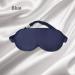 Silk Eye Mask for Sleeping - 19 Momme 100% Pure Mulberry Silk - Blackout Anti-Allergy Blindfold - Blue Sleep Mask for Women/Men/Girls - Buy Online on GoSupps.com