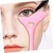 DOITOOL Eyeliner Aid Liquid Eyeliner Eyeshadow Silicone Molds Eyelash Mascara Face Cream Spoon Apply Make up 11.7X5.9CM Pink - Buy Online on GoSupps.com