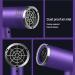 Viodmss US Plug Hair Dryer Ionic Hair Dryer Negative Ionic Travel Hairdryer for Normal Curly Hair Fast Drying - Buy Online on GoSupps.com