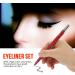 Natudeco 12 Colors Eyeliner Pencil Eye Shadow Pencil Waterproof Long Lasting Gel Eyeliner Eye Makeup with Ultra-Fine Tip - Buy Online on GoSupps.com