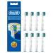 Oral-B Precision Clean Brush Heads with Bacterial Protection - Prevents Bacterial Growth on Bristles Anti-Bacterial 8er Pack