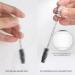 Eyelash Wands - Spoolie Brush | Rhinestone Eyelash Brush with Tube Mascara Applicator Eyebrow Brush for EyeLash Extension Supplies Light Pink - Buy Online on GoSupps.com