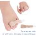 Hammer Toe Straightener Splints - 6 Pcs for Crooked & Overlapping Toes - Toe Cushioned Bandages for Hammertoe Correction - Buy Online on GoSupps.com
