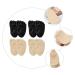 Uonlytech 4 Pairs Gel High Heel Insoles - Orthopedic Forefoot Pads with Arch Support for Ultimate Comfort - Buy Online on GoSupps.com