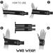 WOD Wear Elastic Wrist Wraps for Powerlifting & Strength Training - One Size Fits All - Diamond Pattern - Buy Online on GoSupps.com