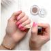 FRCOLOR Clear Tumbler crystal cup manicures liquid cup cup containers with lids clear acrylic liquid bowl clear container reconcile Accessories High borosilicate Mini Nail Cup - Buy Online on GoSupps.com