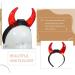 1pc Demon Horn Headband Light Favor Horn Costume Sequin Devil Horns Hirns Neon Halloween Headband for Women Led Horns Halloween Decorative Hairband Kit Electronic Components Red - Buy Online on GoSupps.com