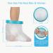 Waterproof Foot Cast Wound Cover Protector - Watertight Bag for Shower & Bath - Reusable Upgrade - Buy Online on GoSupps.com