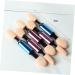 FOMIYES 10pcs Makeup Brush Blending Brush Eye Shadow Brush Double Head Eye Shadow Stick Miss - Buy Online on GoSupps.com