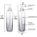 BRIGHTFROM 8 oz Lotion Pump Bottles (2 Pack) - BPA-Free PET Refillable Plastic Containers for Soap, Shampoo, Lotions - Clear with White Dispenser - Buy Online on GoSupps.com