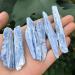 Natural Crystal Rough Home Decoration 100g Natural Blue Crystal Blue Stone Point Blue Spar Stone Specimen Gravel Crystals and Stones Celestite Stones Crystals - Buy Online on GoSupps.com