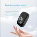 Rechargeable Fingertip Pulse Oximeter - Accurate Blood Oxygen Saturation Monitor (Black) - Fast SpO2 Readings - International Shipping Available - Buy Online on GoSupps.com