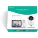 Taktark Baby Monitor with Camera - 3.2 Video Baby Monitor Zoom Intercom Night Vision & Temperature Monitoring | Best Baby Cam for International Shipping - Buy Online on GoSupps.com