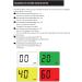Digital Ketone Analyzer - Accurate Keto Breath Meter Test for Health Ketosis with 10 Mouthpieces (Black1) - Buy Online on GoSupps.com