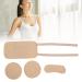 4PC Castor Oil Packaging Set - Adjustable Leak-Proof Washable & Reusable Aids for Better Sleep | International Shipping - Buy Online on GoSupps.com