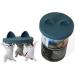 OHMO 2 Pack Dark Blue Cat Food Can Lids - Silicone Covers for 2.5 oz Cans (3 oz) | Small Size - Pet Food Can Lids - Buy Online on GoSupps.com
