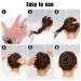 Pack of 100 Invisible Elastic Hair Nets - 20 for Wig & Hair Fixation - Black - Ideal for Ladies' Knot Making - Buy Online on GoSupps.com