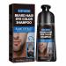 Beard color shampoo for men-beard color shampoo to remove gray beard beard shampoo for men 100 ml organic beard color shampoo transforms gray hair into black beard care for nner