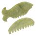 Beavorty 2st scalp ridge of antistatic meridian mammal head scratch hand massager scalp massager massage devices for the facial skin portable comb skin care scratch board stimulator