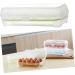 2pcs 10 Eggs Portable Refrigerator Clear Storage Bin with Lid Egg Holder Storage Box re-usable Green 24.5*10.5*7cm - Buy Online on GoSupps.com