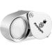 Pineapple 2 Pack 30X Jewelers Loupe Magnifier - Pocket Magnifying Glass for Jewelry, Gems, Diamonds, Plants, Coins - Buy Online on GoSupps.com