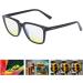Corrective Glasses for Color Blindness - Red Green TR90 Frame with Resin Film | Enhance Vision - Buy Online on GoSupps.com