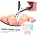 minkissy 5 Pairs Cuticle Nipper Handle Sleeve Cuticle Handle Cover Pedicure Tools Nail Cleaner Art Tools Silicone Scissor Cap Nail Trimmer Manicure Tools Silica Gel Non-Slip Nail Scissors - Buy Online on GoSupps.com
