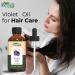 Violet Oil | Pure Natural Essential Oil for Aroma Diffusers Haircare & Massage - 30ml - Buy Online on GoSupps.com