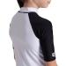 ARENA Boys Unisex Jr Rash Vest S/S Graphic Shirt - White & Black (164) | Best for Kids Swimwear - Fast International Shipping - Buy Online on GoSupps.com
