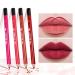 12 Couleurs Matte Lip Liner Pencil Set Rouge l vres velours mat cr meux Kit de maquillage pour les l vres en une tape Fit Colors Long Lasting Waterproof Smooth High Pigmented Lip Makeup Red 1 g (Lot de 12) - Buy Online on GoSupps.com