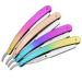Buy Colorful Manual Shaving Straight Razors - Stainless Steel Beard & Body Groomers | Perfect for Hair Removal & Eyebrow Trimming - International Shipping Available - Buy Online on GoSupps.com