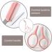 Professional Eyebrow Trimmer Set - Precision Scissors & Razor for Women | Pink - Buy Online on GoSupps.com