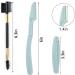 Leikedun 12 PCS Eyebrow Razors - Facial Hair Remover & Shaper Razor Set with Eyelash Brush and Storage Box - Exfoliating Tool for Women and Men - Buy Online on GoSupps.com