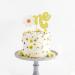 Keaziu 1PCS Daisy One Cake Toppers For 1st Birthday Daisy Birthday Party Decor Boho Groovy Daisy First Birthday One Year Old Baby Shower Hippie Party Favors Supplies 1-2 Gold L1 - Buy Online on GoSupps.com