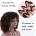 ColorfulPanda Afro Wig | Synthetic Brazilian Curly Hair for Women | Kinky Curly Short Wigs in Black Brown Ombre - Buy Online on GoSupps.com