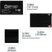 12V 15AH F2 Replacement Battery for Peg Perego Gator HPX - International Shipping Available - Buy Online on GoSupps.com