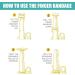 Finger Bandage 20 PCS Finger Cots Finger Protector First Aid Tubular Bandages Finger Sleeves for Finger Sprains Swelling - Buy Online on GoSupps.com