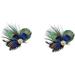Snner Girls Work Peacock Feather Hair Clip Feather Hair Pins Wedding Fascinator for Women & Girls - Buy Online on GoSupps.com