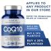 CoQ10 200mg Softgels - Premium Heart Supplement for Energy & Immune Support | 60 Rapid Release Capsules - Buy Online on GoSupps.com