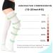 T.E.D. Anti-Embolism Compression Stockings - 15-20 mmHg Thigh High Support Socks for Men & Women - Post Surgery Relief for Swelling Varicose Veins Edema DVT - X-Large White - Buy Online on GoSupps.com