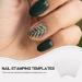 Beaupretty Nail Blanket Set - 3 Stainless Steel Nail Art Stamping Plates & Metal Stamper for DIY Manicure - Buy Online on GoSupps.com