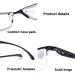 Progressive Multifocal Reading Glasses | Blue Light Blocking & Glare-Free | Enhanced Visual Clarity for Gaming & Reading (+1 Size) - Buy Online on GoSupps.com