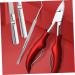 minkissy 1pc Nail Clippers Pedicure Tool Round Nose Nails Tools Nail Pliers Jewelry Making Pliers Thick Nail Painting Tools Nail Implements Nail Scissors Stainless Steel Nail Set Arc 13.8x6.8cm - Buy Online on GoSupps.com