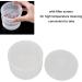 Nail Art Cleaning Box Grinding Head Clean Soak Box Cosmetic Brush Nail Art Drill Bits Soaking Container with Strainer for Nail Art Clean - Buy Online on GoSupps.com