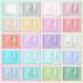 Spring Summer Pastel Gel Nail Polish Kit - 20 Trend Colors + Top & Base Coat - MEFA Macaron Series for Women - Buy Online on GoSupps.com