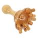 Frcolor massage comb made of wood scaling scaling scaling comb massager made of wood sandalwood ridge head scratch hand massager.
