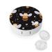 Floral Bee Contact Lens Case with Mirror Portable Cute Eye Contact Lens Box Travel Kit style