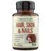 Biotin Hair Skin & Nails Vitamin Supplement for Women & Men. 16 Vitamins Formula (including Vitamin C to Support Collagen). Boost Hair Growth Radiant Skin & Strong Nails. 60 Capsules. Made in USA